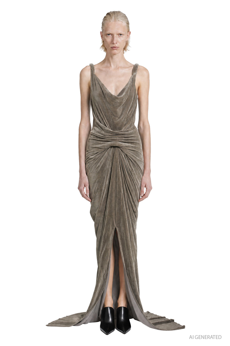 RICK OWENS Tower Strutter Dress woman