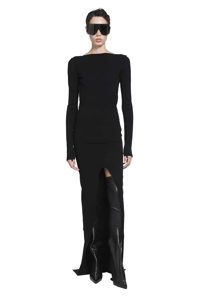 RICK OWENS Tower Tight Dress woman