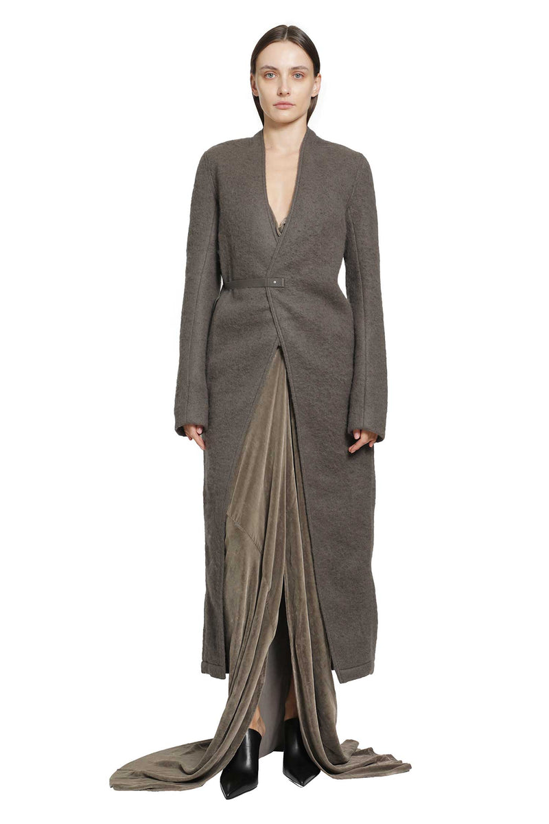 RICK OWENS Tower Lab Coat woman
