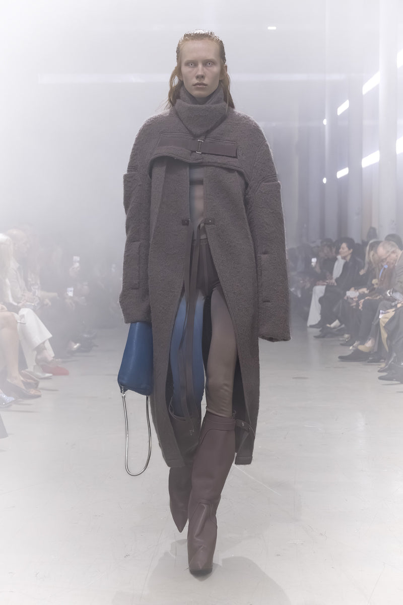 RICK OWENS Tower Lab Coat woman