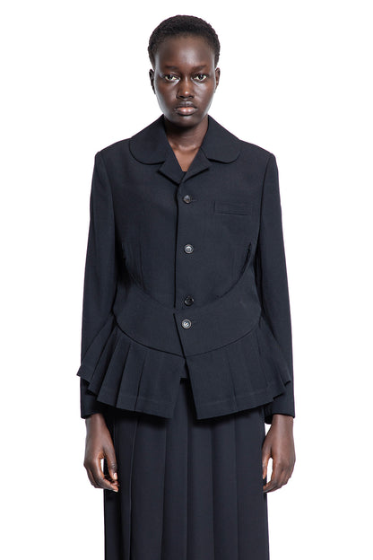 COMME DES GARCONS WOMAN BLACK BLAZERS