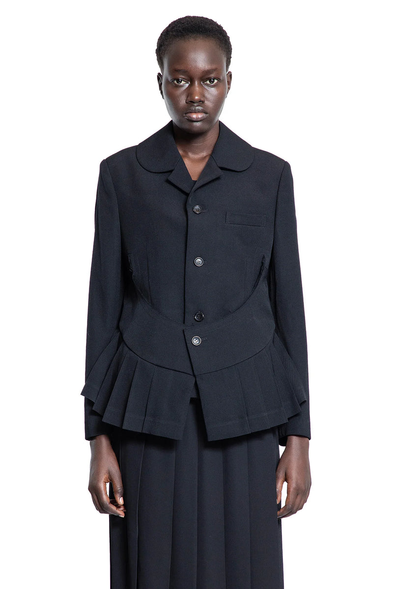 COMME DES GARCONS WOMAN BLACK BLAZERS - Antonioli.eu