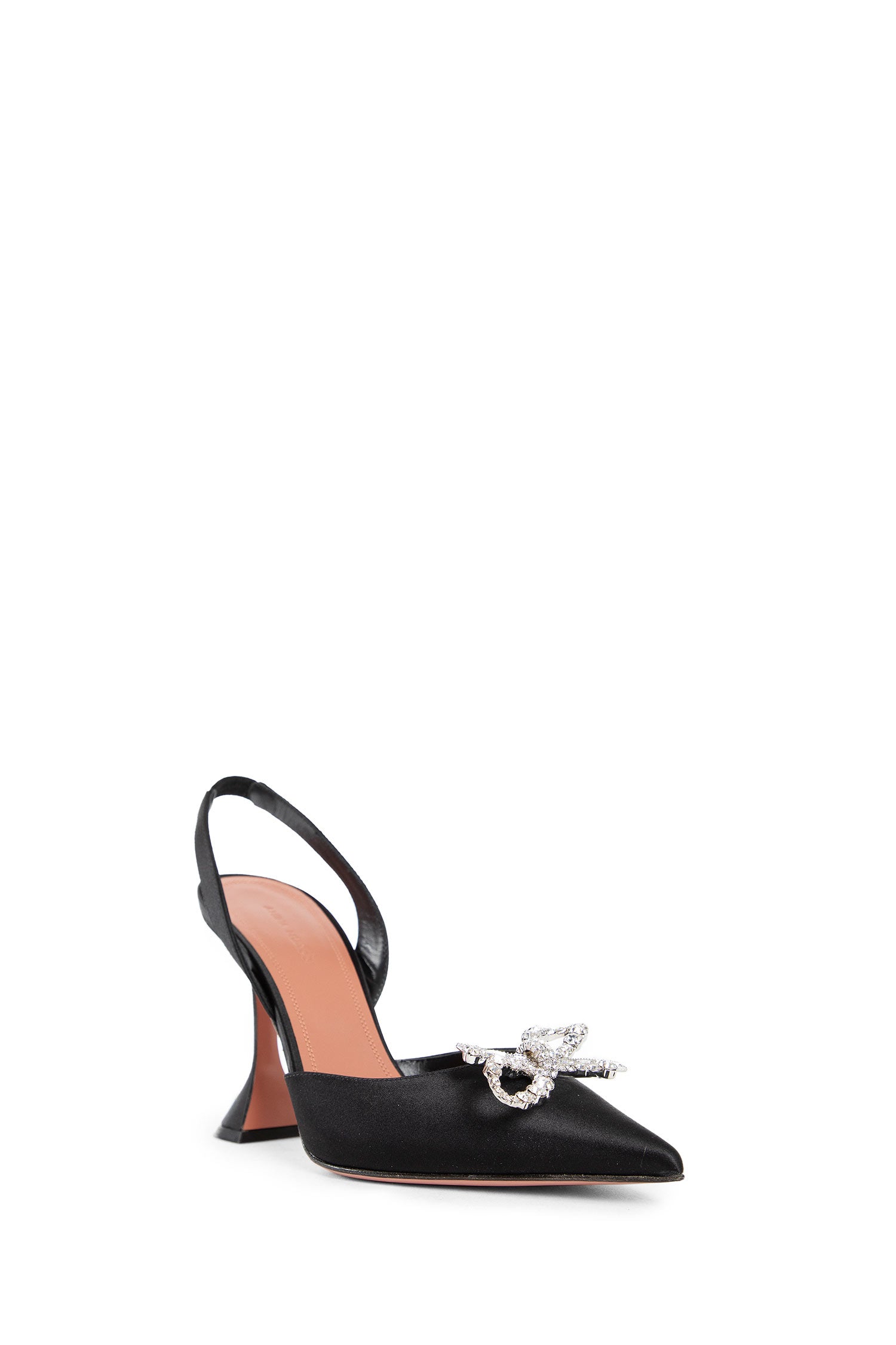 AMINA MUADDI WOMAN BLACK PUMPS