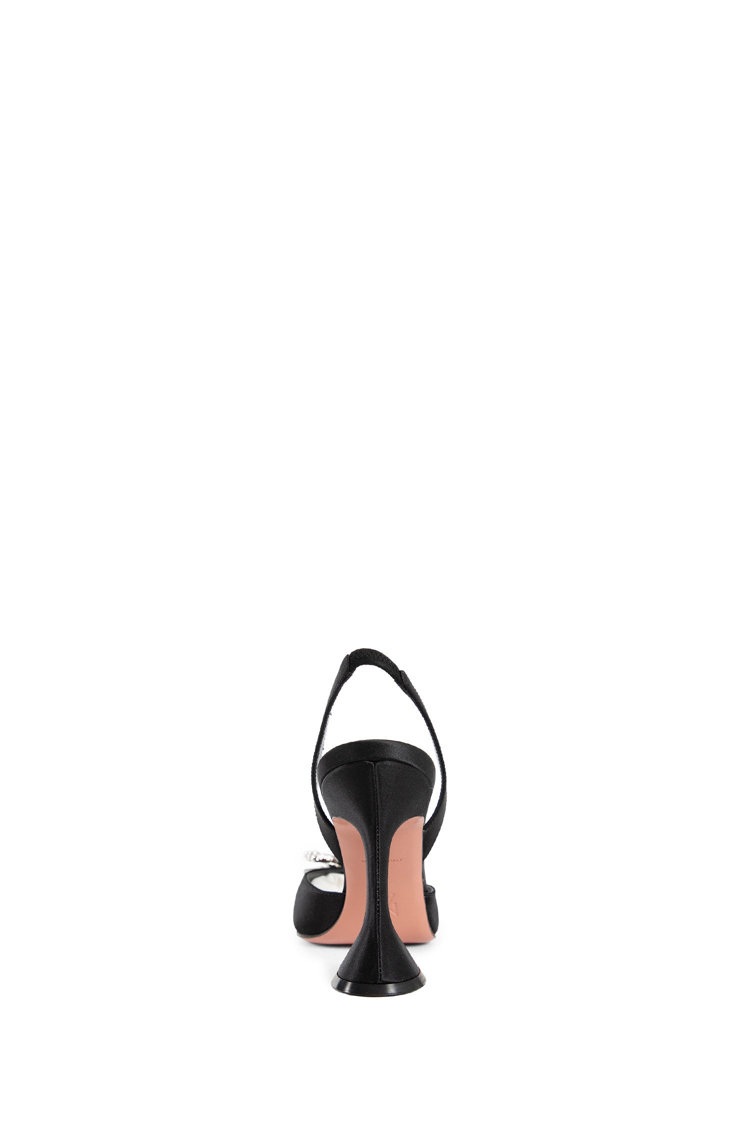 AMINA MUADDI WOMAN BLACK PUMPS