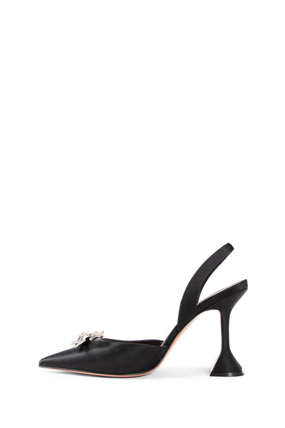 AMINA MUADDI WOMAN BLACK PUMPS