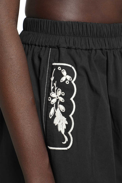 Cropped Barrell Trousers