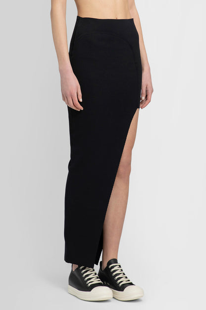 RICK OWENS WOMAN BLACK SKIRTS