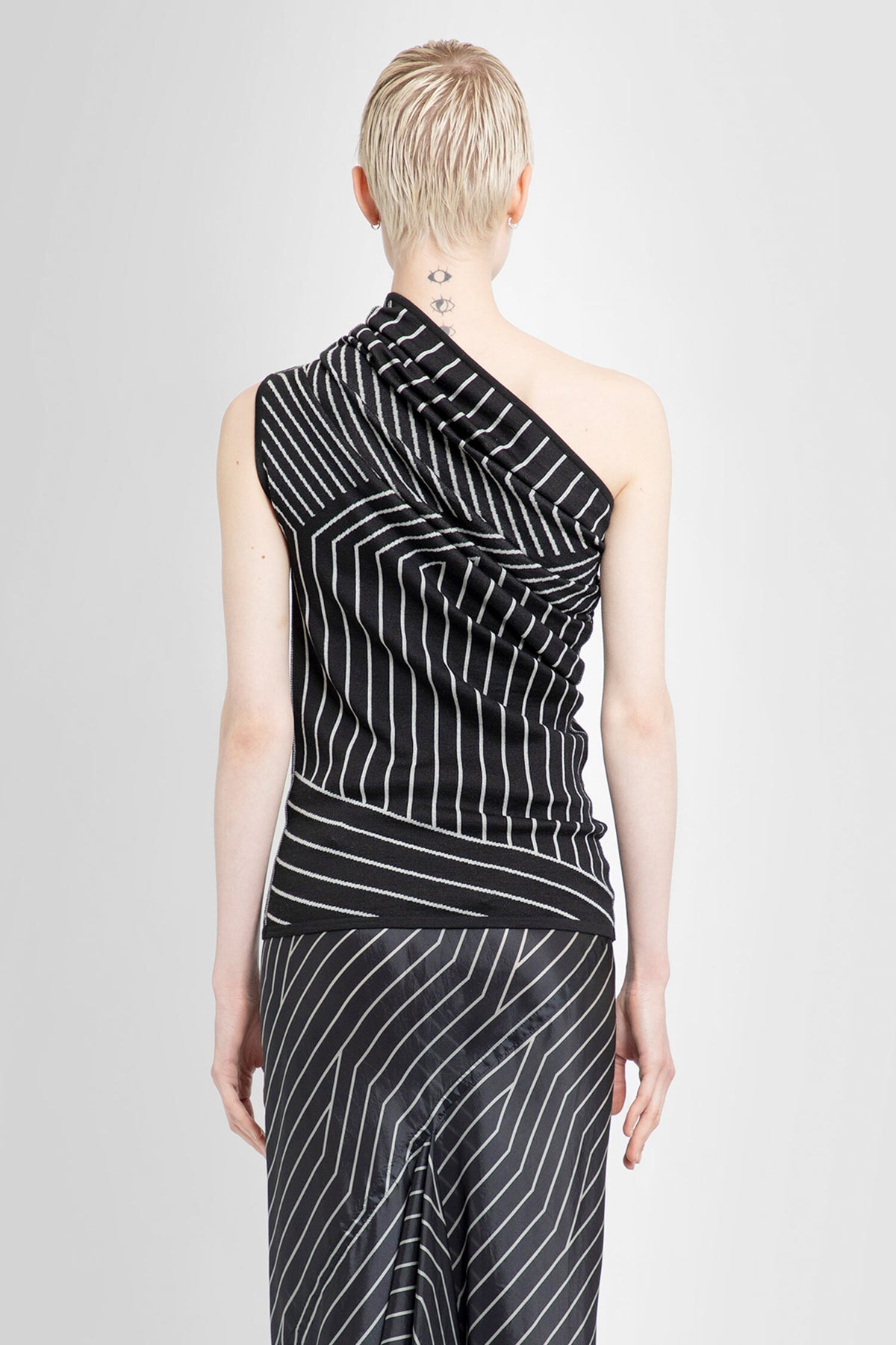 RICK OWENS WOMAN BLACK&WHITE TOPS