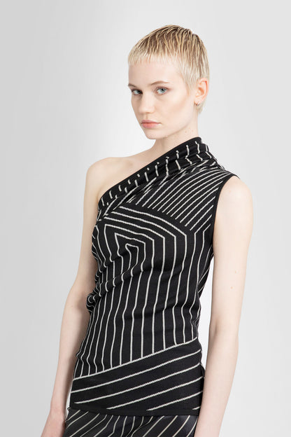 RICK OWENS WOMAN BLACK&WHITE TOPS