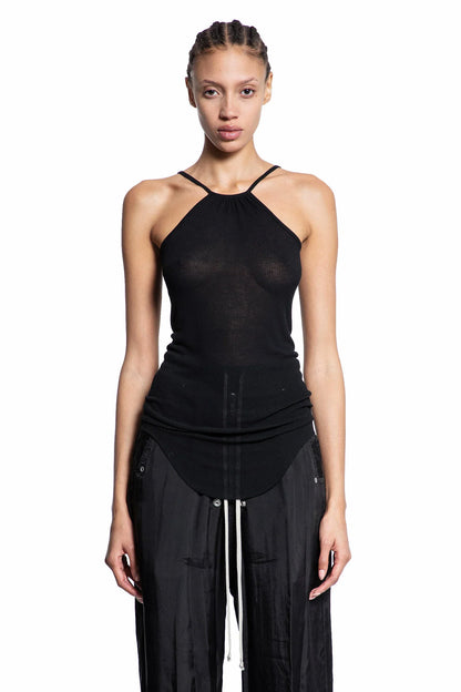 Antonioli RICK OWENS WOMAN BLACK T-SHIRTS & TANK TOPS