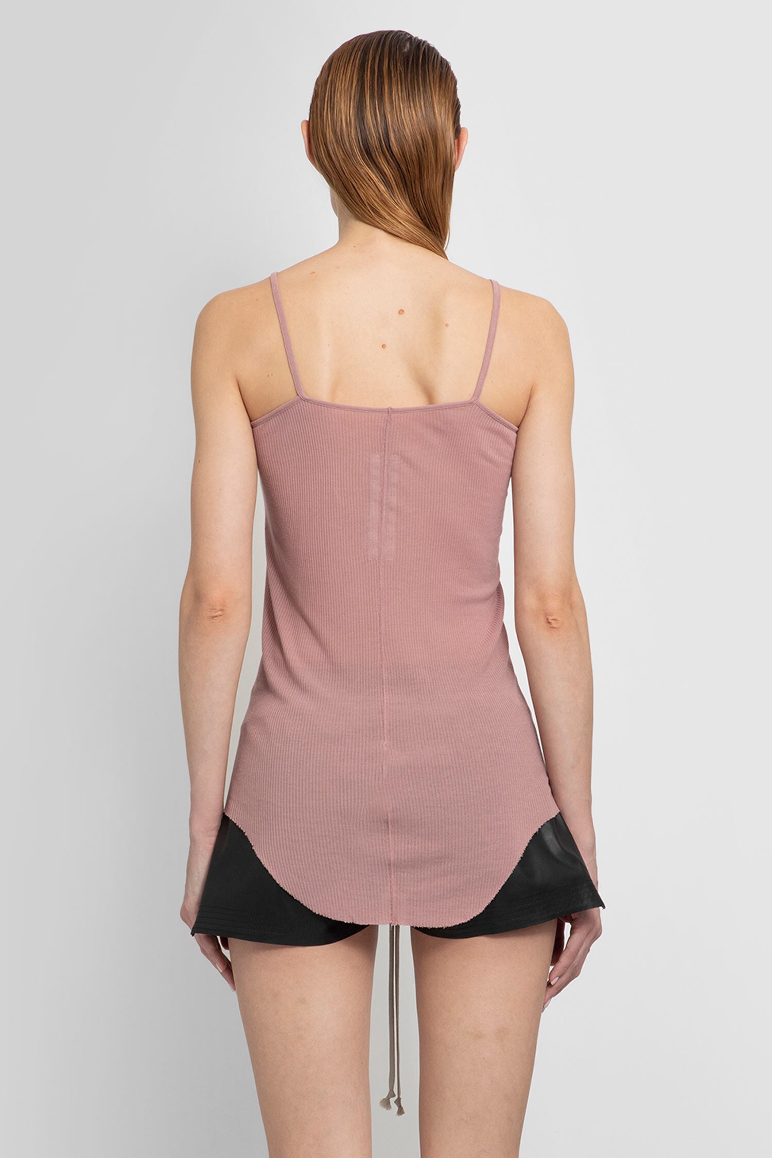 RICK OWENS WOMAN PINK T-SHIRTS & TANK TOPS