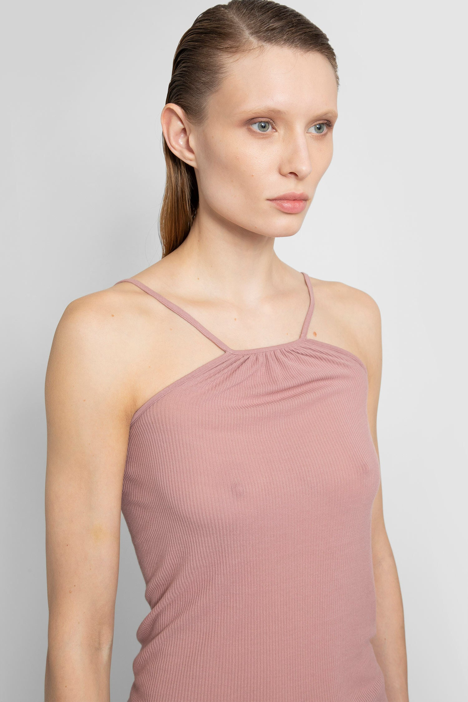 RICK OWENS WOMAN PINK T-SHIRTS