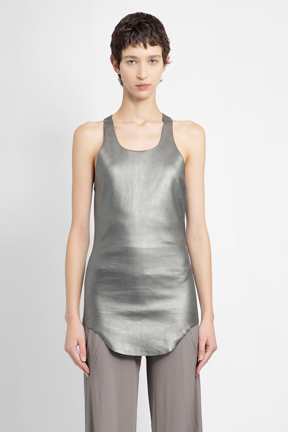 RICK OWENS WOMAN SILVER TOPS