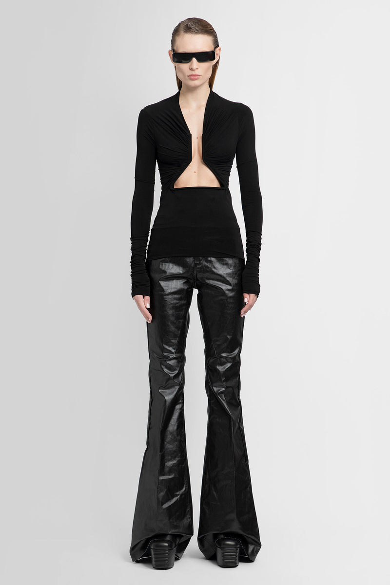 RICK OWENS WOMAN BLACK TOPS - RICK OWENS - TOPS | Antonioli