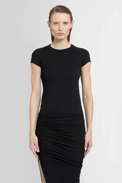 Antonioli RICK OWENS WOMAN BLACK T-SHIRTS & TANK TOPS