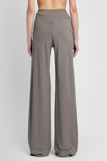 RICK OWENS WOMAN GREY TROUSERS