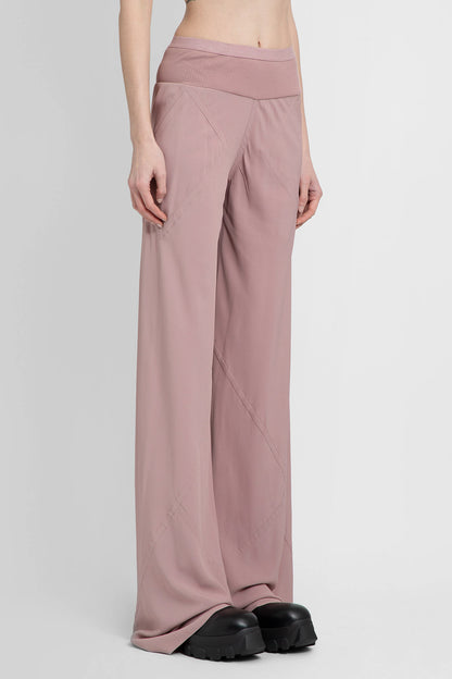 RICK OWENS WOMAN PINK TROUSERS