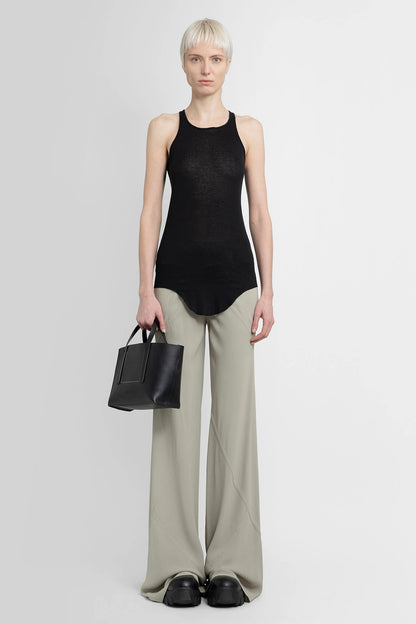 RICK OWENS WOMAN BEIGE TROUSERS