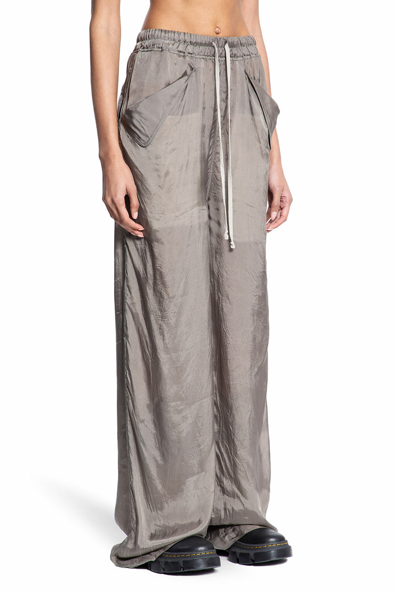 RICK OWENS WOMAN GREY TROUSERS