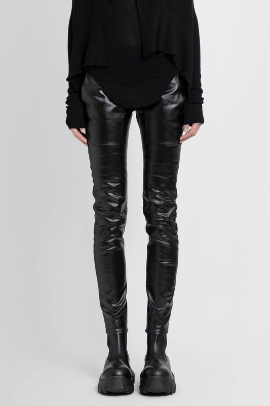 RICK OWENS WOMAN BLACK TROUSERS