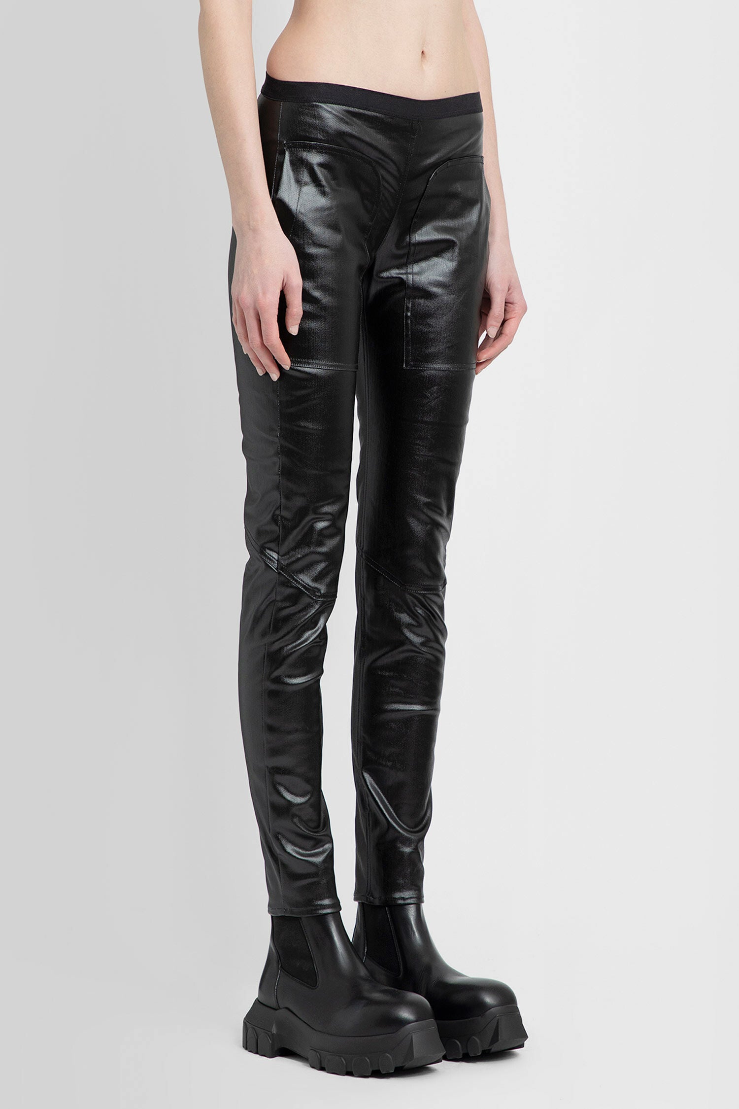 RICK OWENS WOMAN BLACK TROUSERS