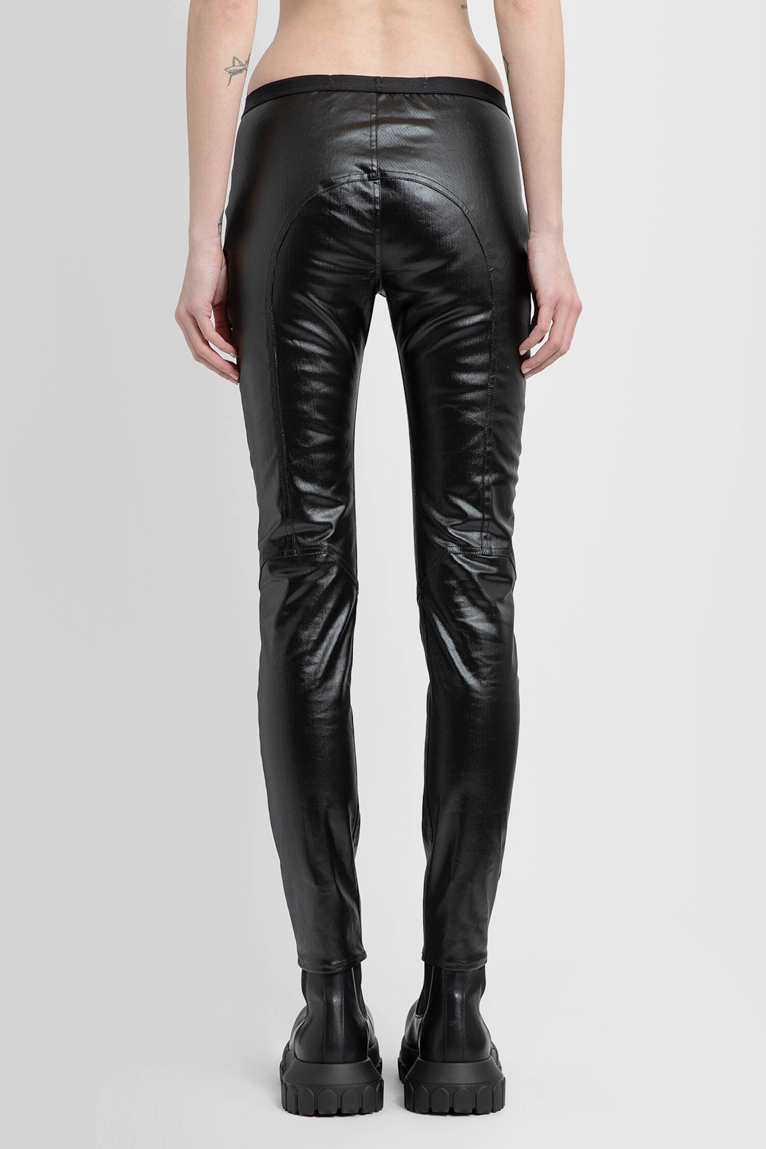 RICK OWENS WOMAN BLACK TROUSERS