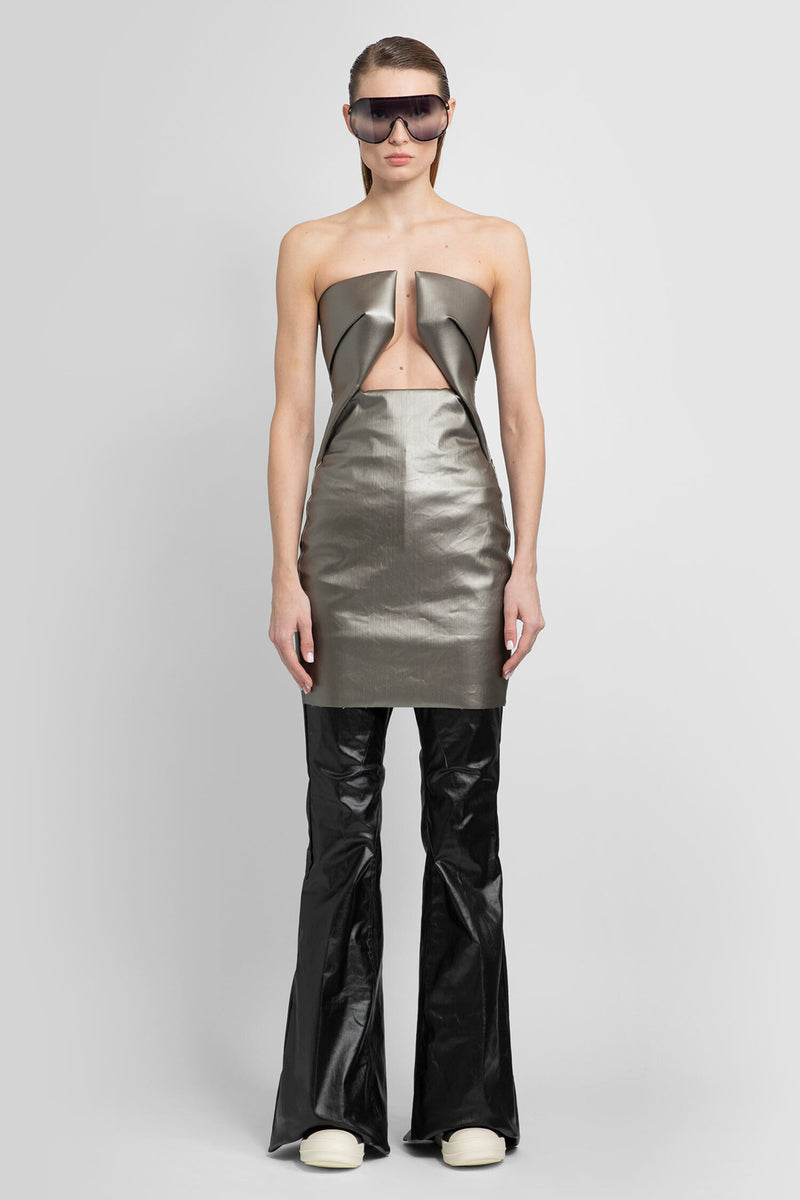 RICK OWENS WOMAN BLACK TROUSERS - RICK OWENS - TROUSERS | Antonioli