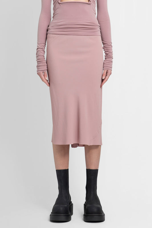 RICK OWENS WOMAN PINK SKIRTS