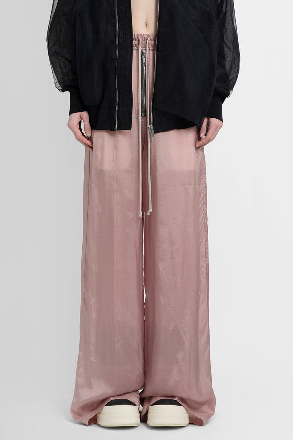 RICK OWENS WOMAN PINK TROUSERS