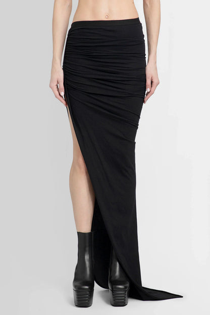 Antonioli RICK OWENS WOMAN BLACK SKIRTS