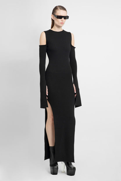 RICK OWENS WOMAN BLACK DRESSES