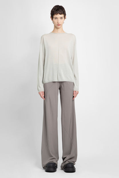 RICK OWENS WOMAN GREY KNITWEAR