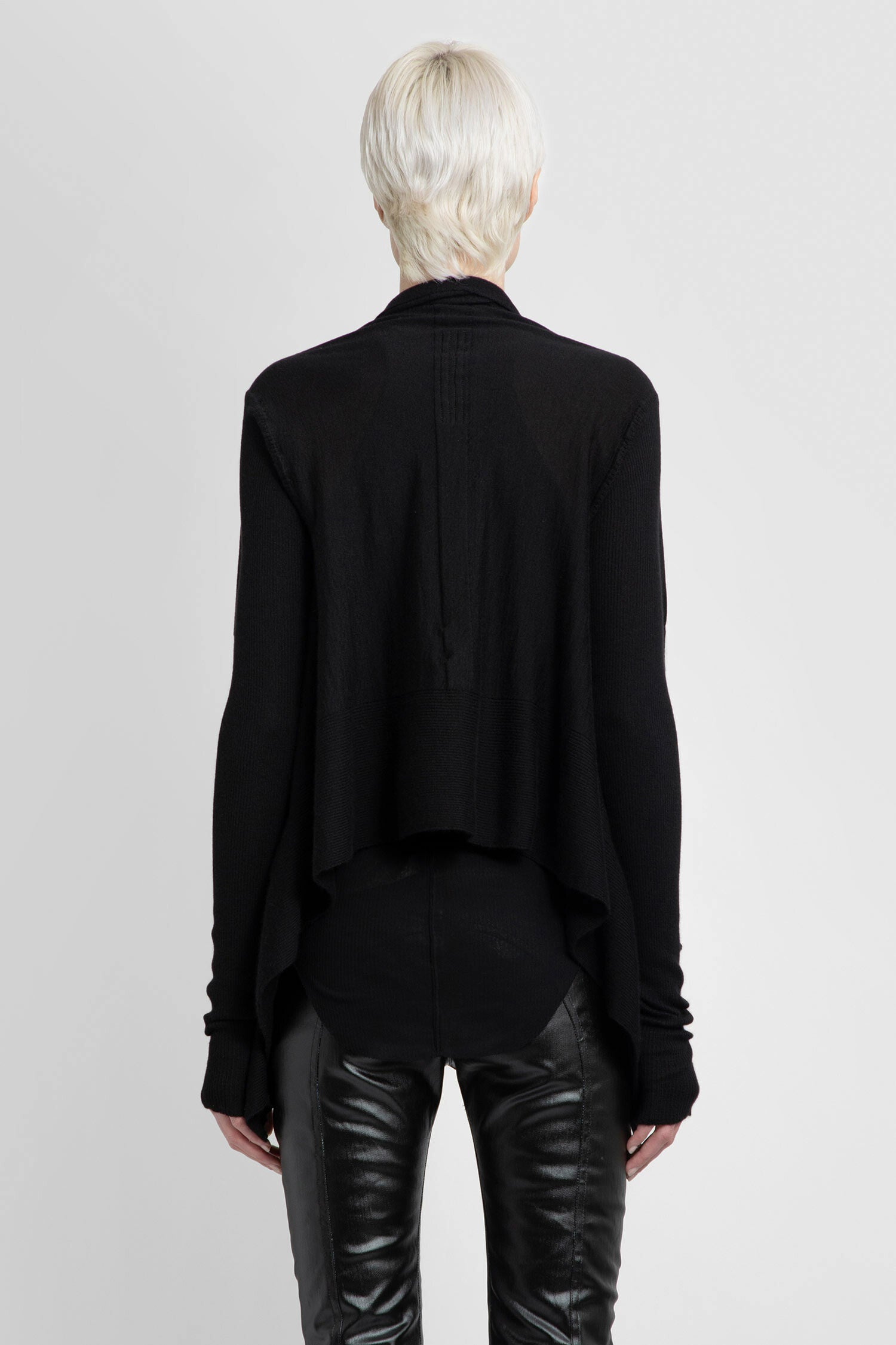 RICK OWENS WOMAN BLACK KNITWEAR