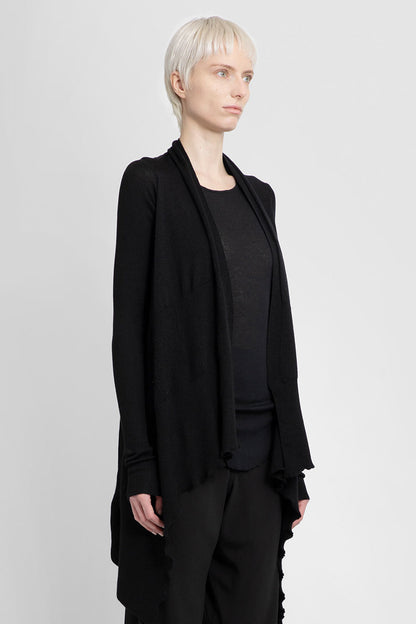 RICK OWENS WOMAN BLACK KNITWEAR