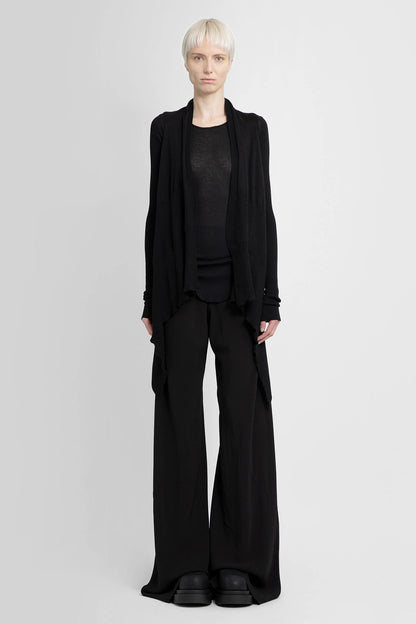 RICK OWENS WOMAN BLACK KNITWEAR