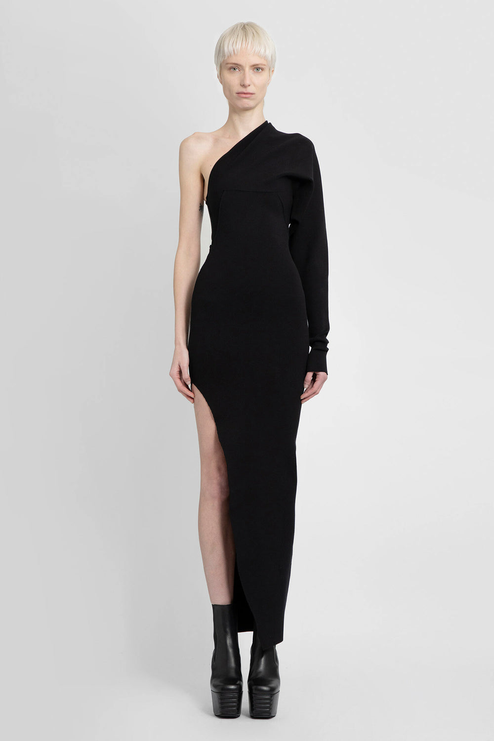 RICK OWENS WOMAN BLACK DRESSES