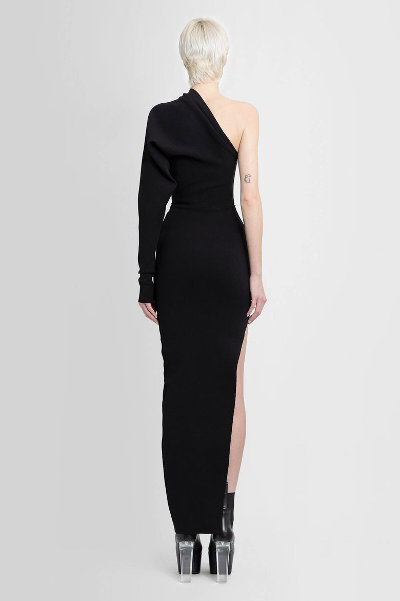 RICK OWENS WOMAN BLACK DRESSES