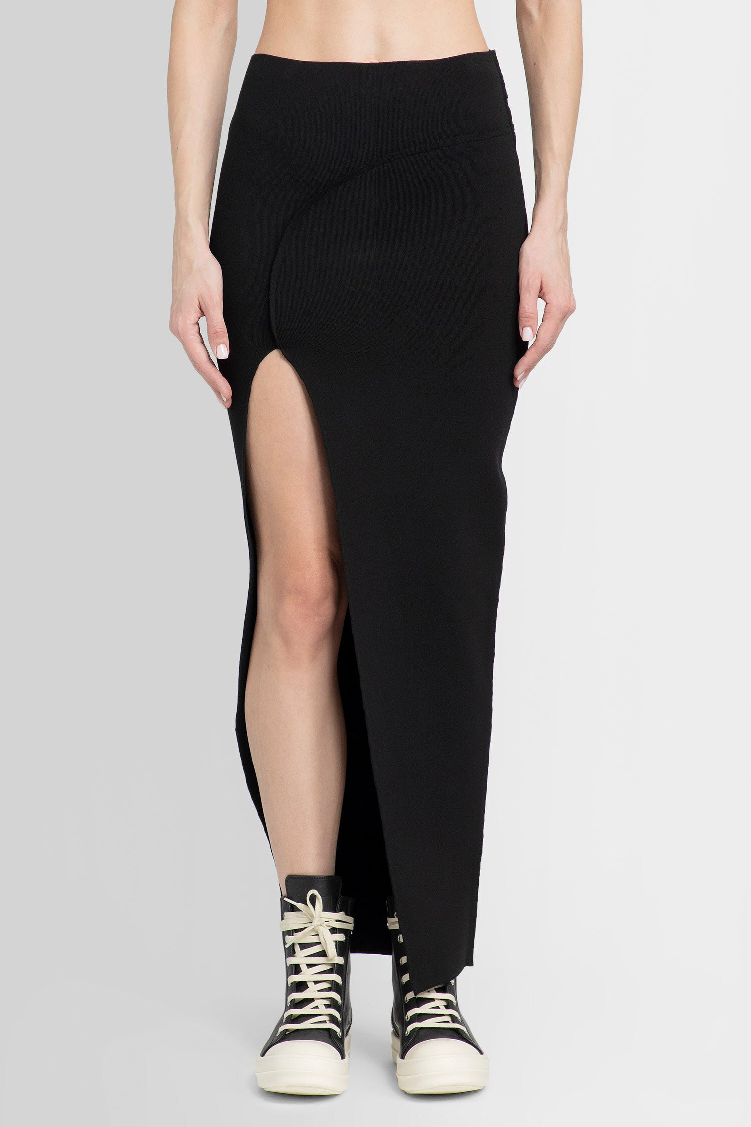 RICK OWENS WOMAN BLACK SKIRTS