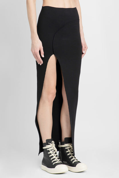 RICK OWENS WOMAN BLACK SKIRTS