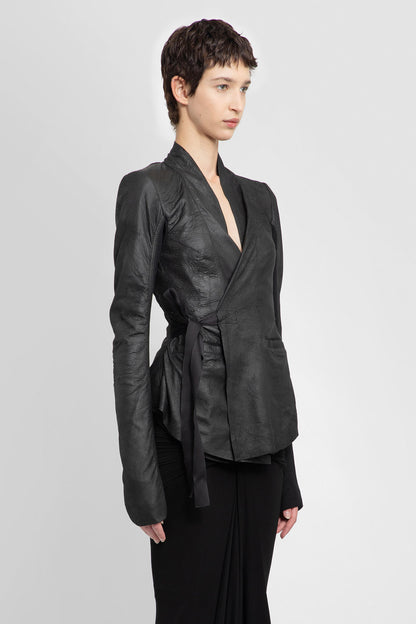 Antonioli RICK OWENS WOMAN BLACK JACKETS