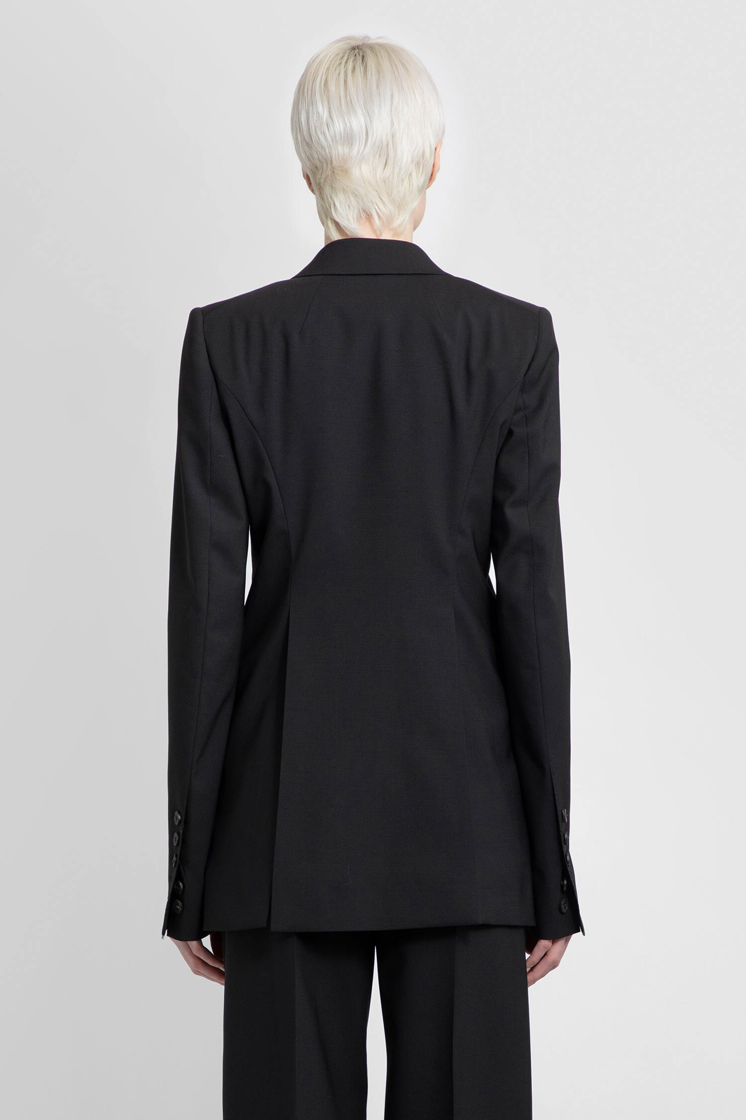 RICK OWENS WOMAN BLACK BLAZERS