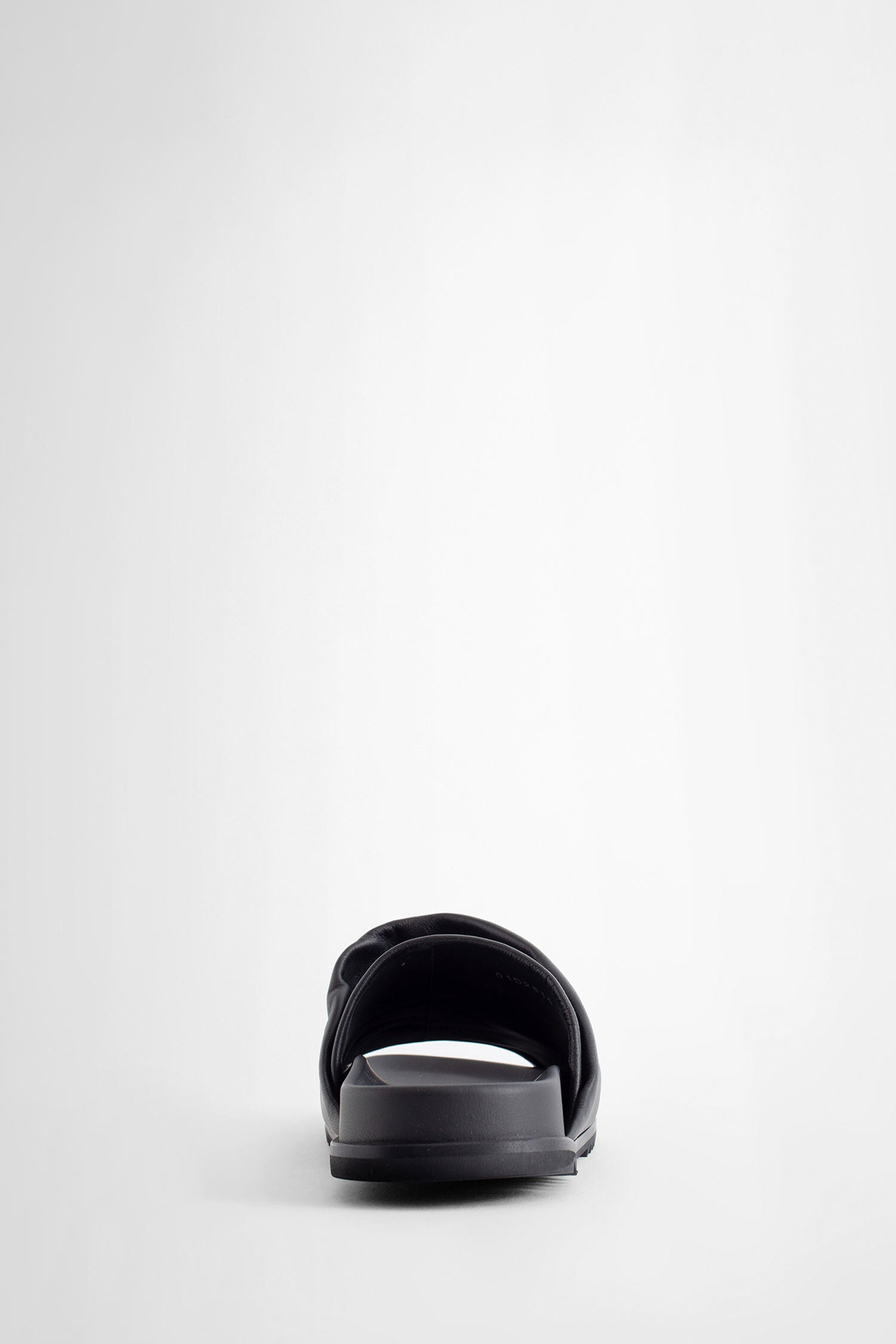 RICK OWENS WOMAN BLACK SANDALS & SLIDES