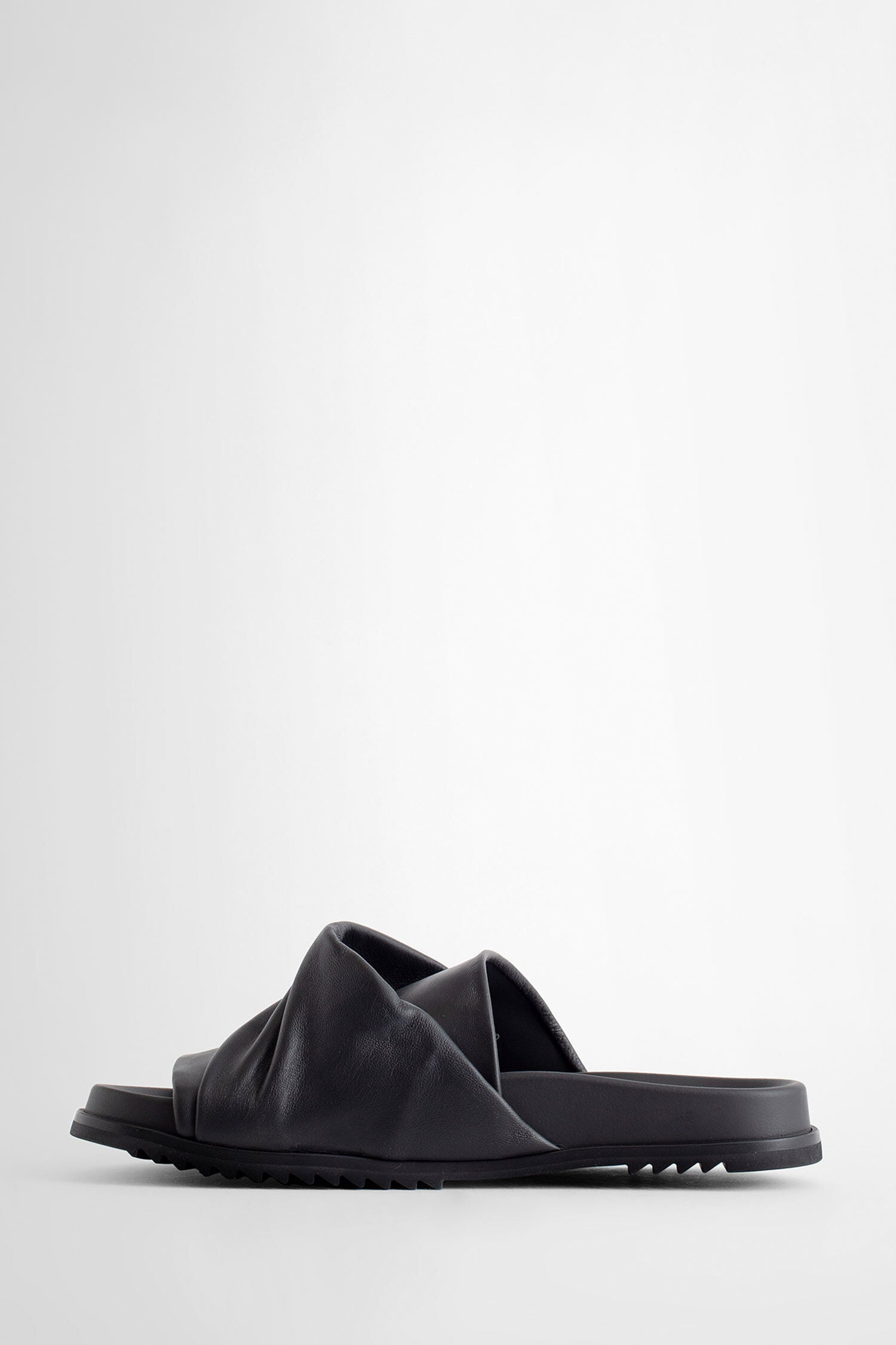 RICK OWENS WOMAN BLACK SANDALS & SLIDES