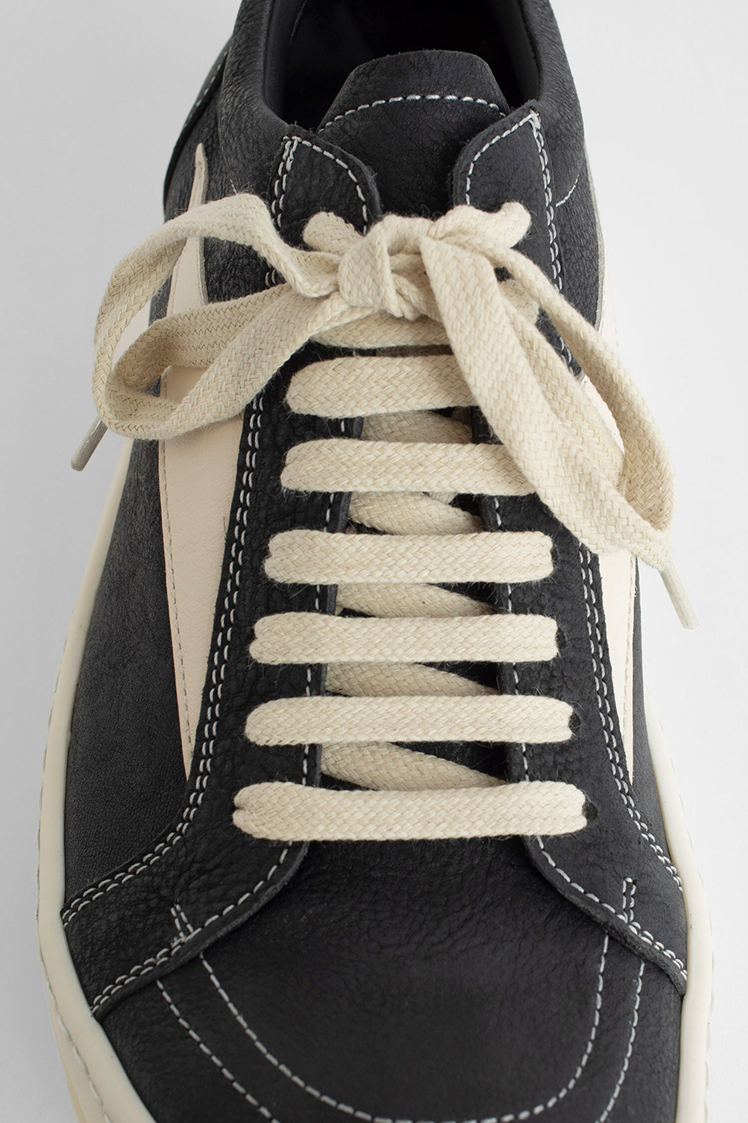 RICK OWENS WOMAN BLACK&WHITE SNEAKERS