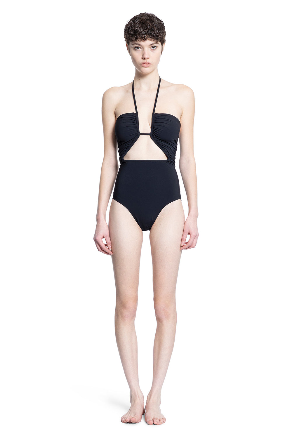 RICK OWENS WOMAN BLACK SWIMWEAR