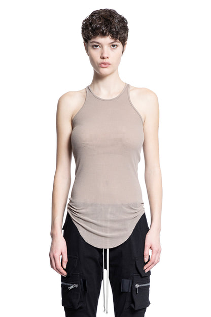 RICK OWENS WOMAN PINK T-SHIRTS & TANK TOPS