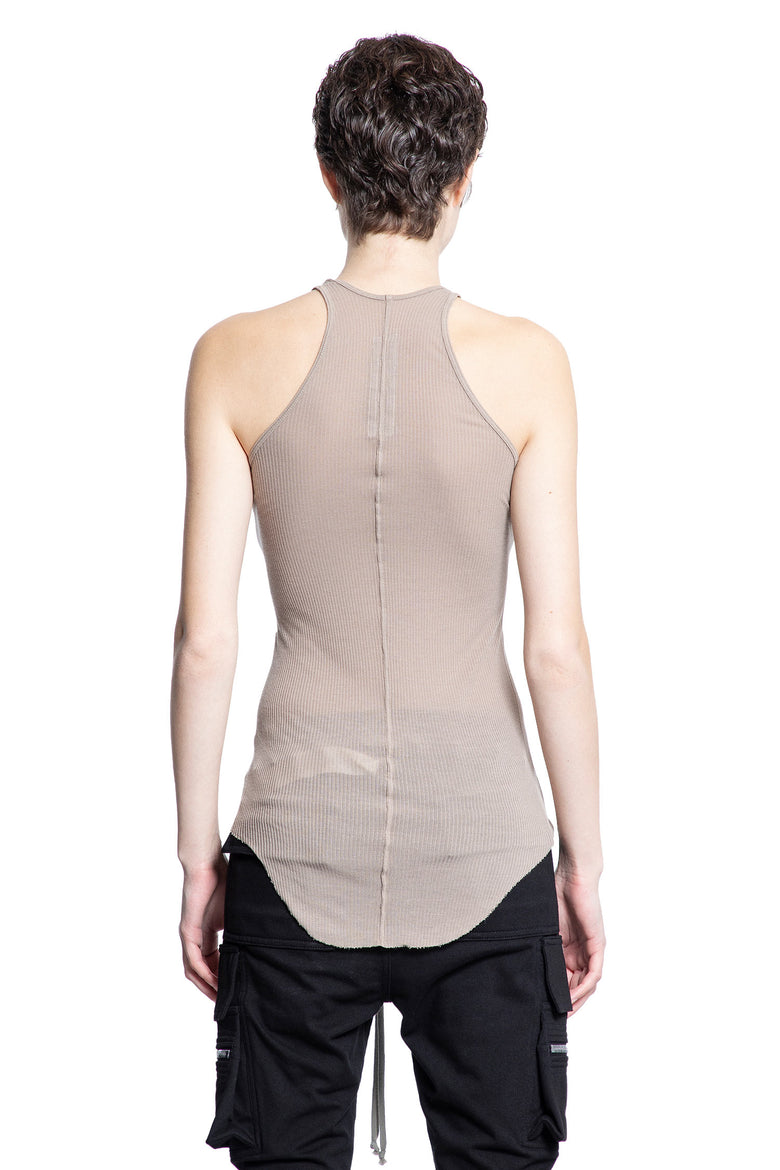 RICK OWENS WOMAN PINK T-SHIRTS & TANK TOPS