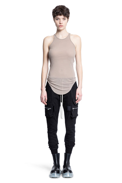 RICK OWENS WOMAN PINK T-SHIRTS & TANK TOPS