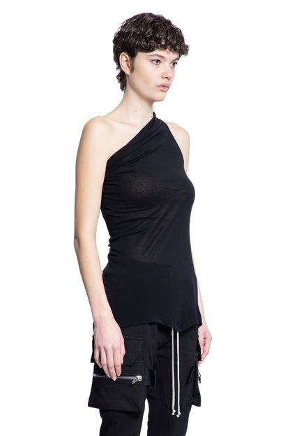 RICK OWENS WOMAN BLACK TOPS