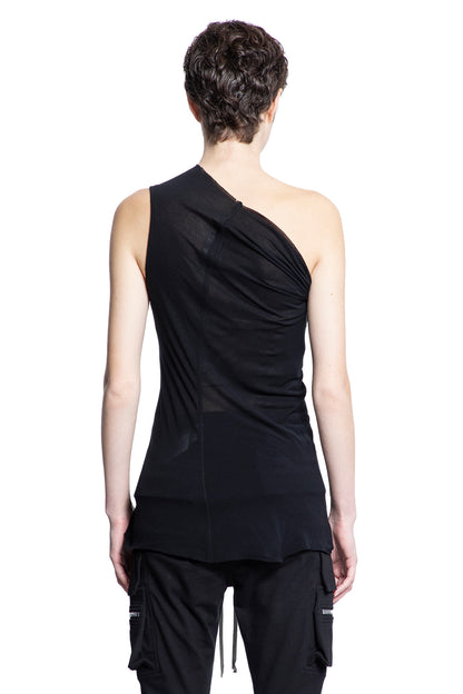 RICK OWENS WOMAN BLACK TOPS